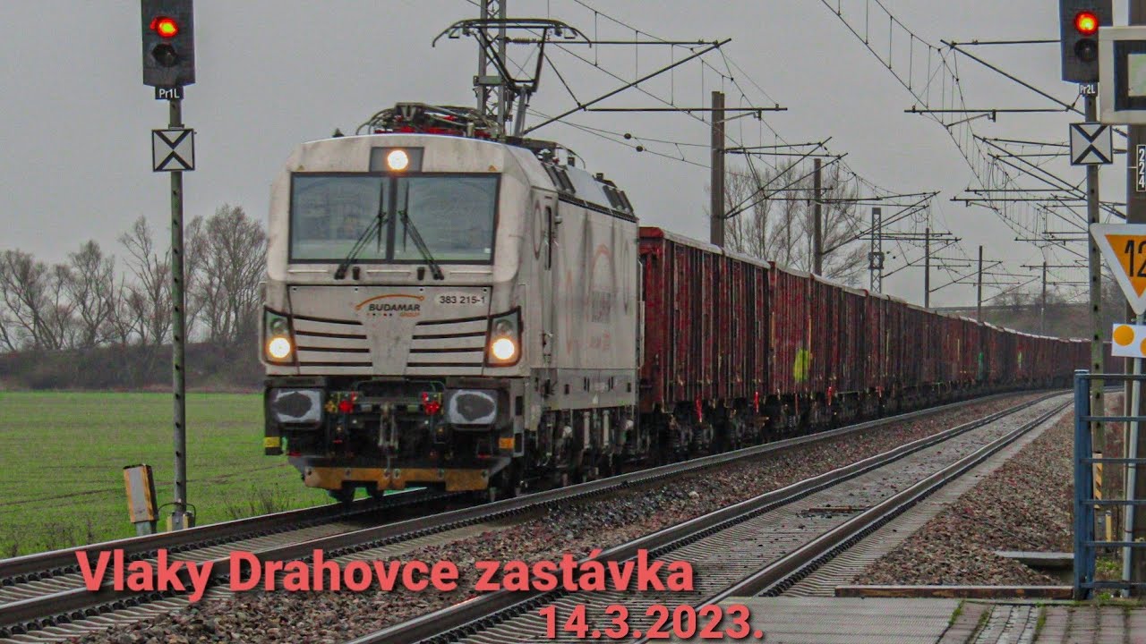 |Vlaky| Drahovce zast. 14.3.2023.
