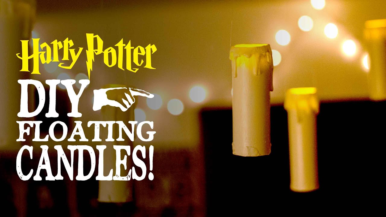 Hogwarts Floating Candles - Harry Potter DIY