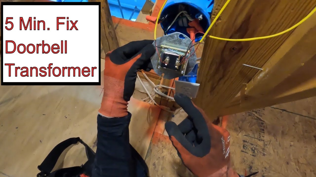 Doorbell Not Working? Maybe Your Transformer!