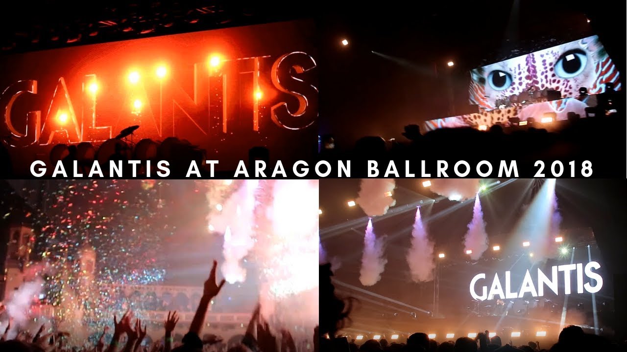 EXTREMELY RAW FOOTAGE OF GALANTIS AT ARAGON BALLROOM NYE DAY 1 | 2018