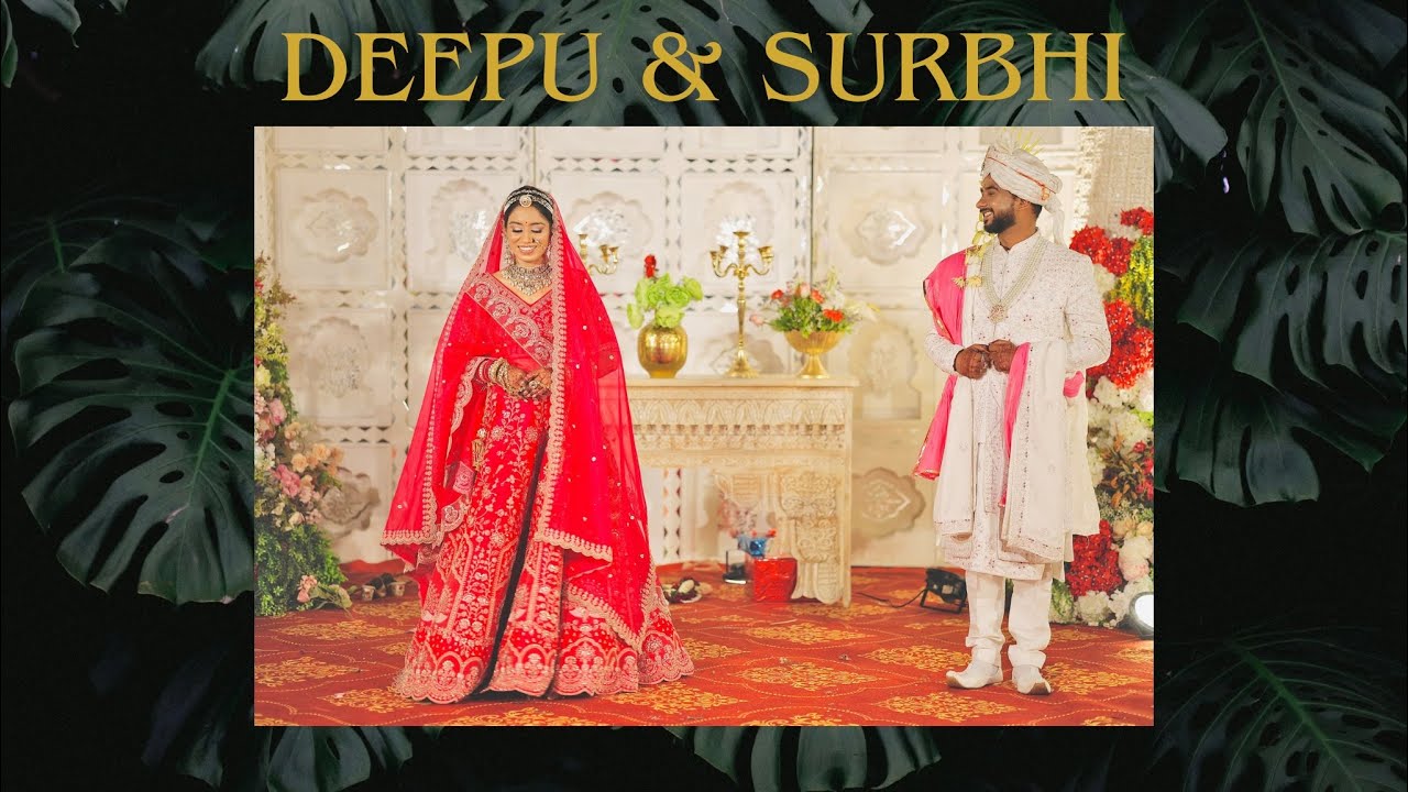 deepu & surbhi  same day wedding highlights  2026 #samedayedit
