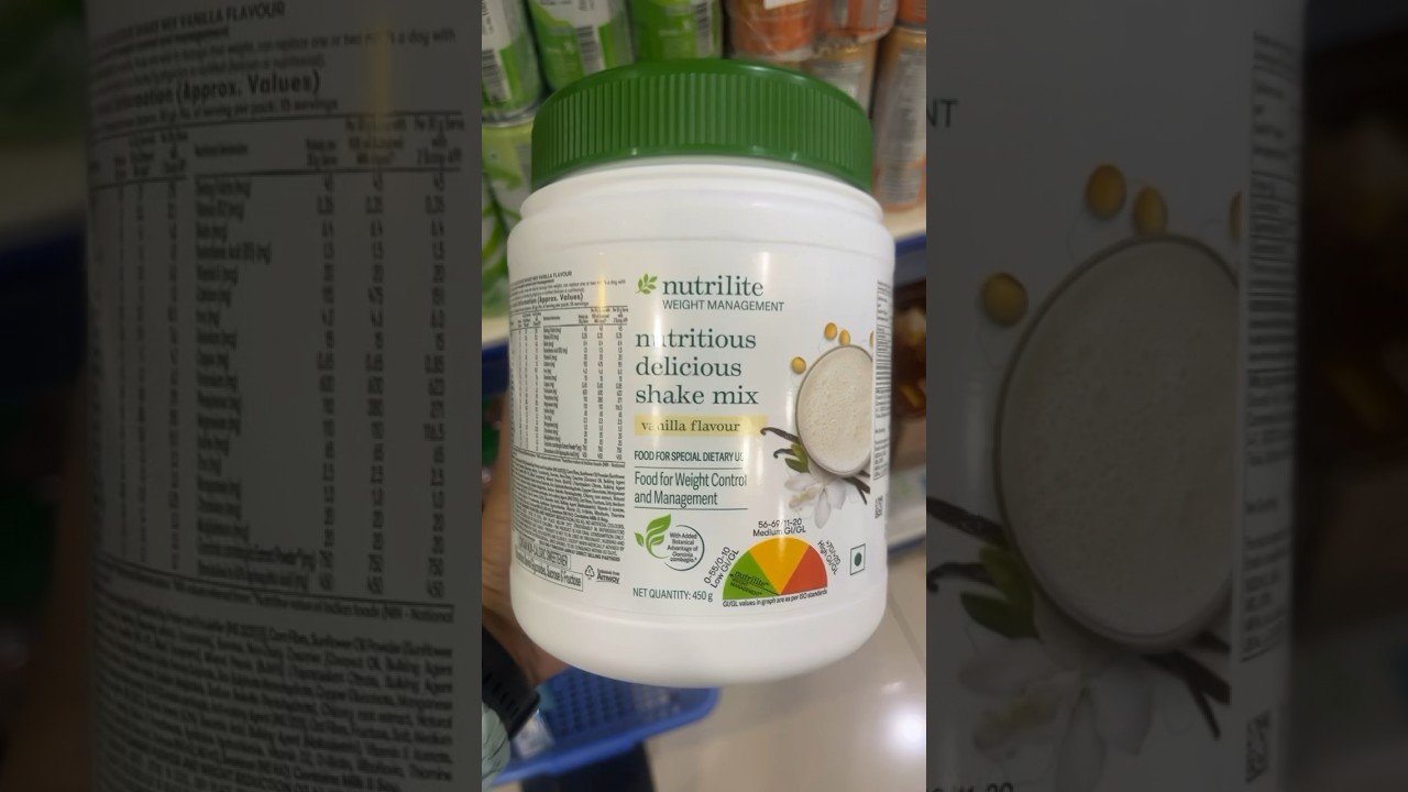 Nutrilite weight management Nutritious Delicious Shake Mix😍 