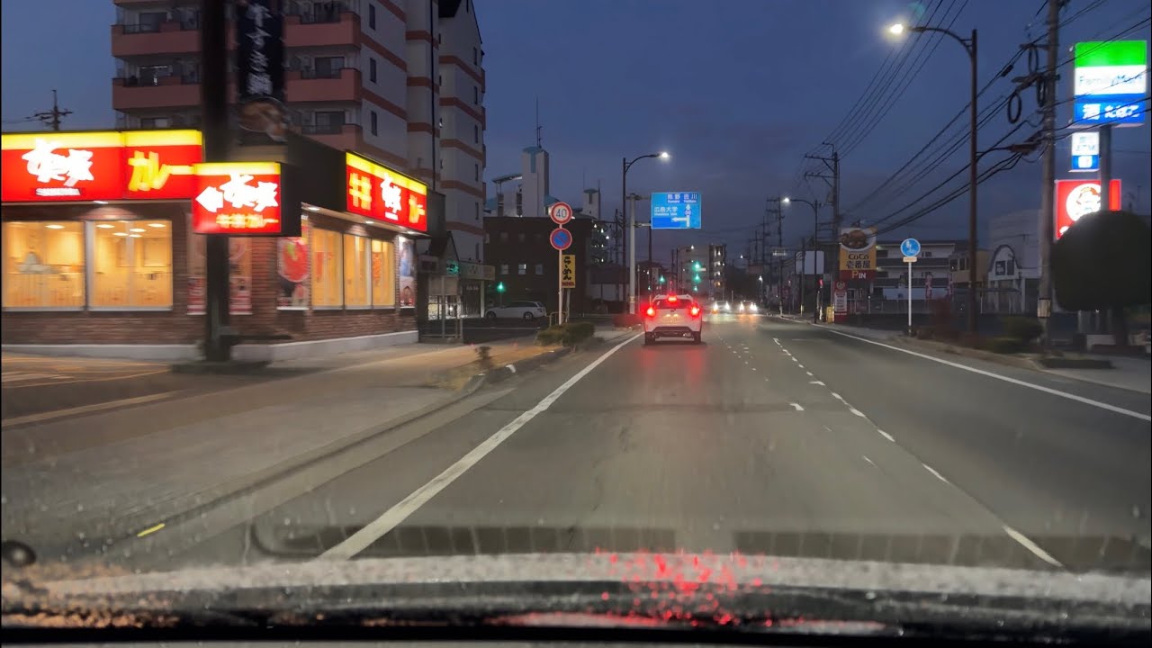 Tuesday small town commute to Work Japan.