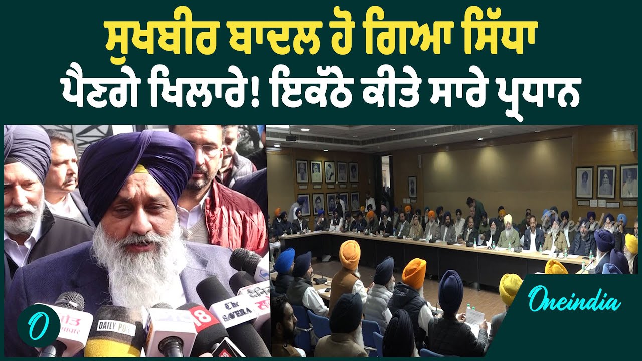Sukhbir Badal | Sukhbir Badal ਨੇ ਸਾਧਿਆ AAP 'ਤੇ ਨਿਸ਼ਾਨਾ, ਕੀ ਪਿਆ ਰੌਲਾ ? OneIndia Punjabi
