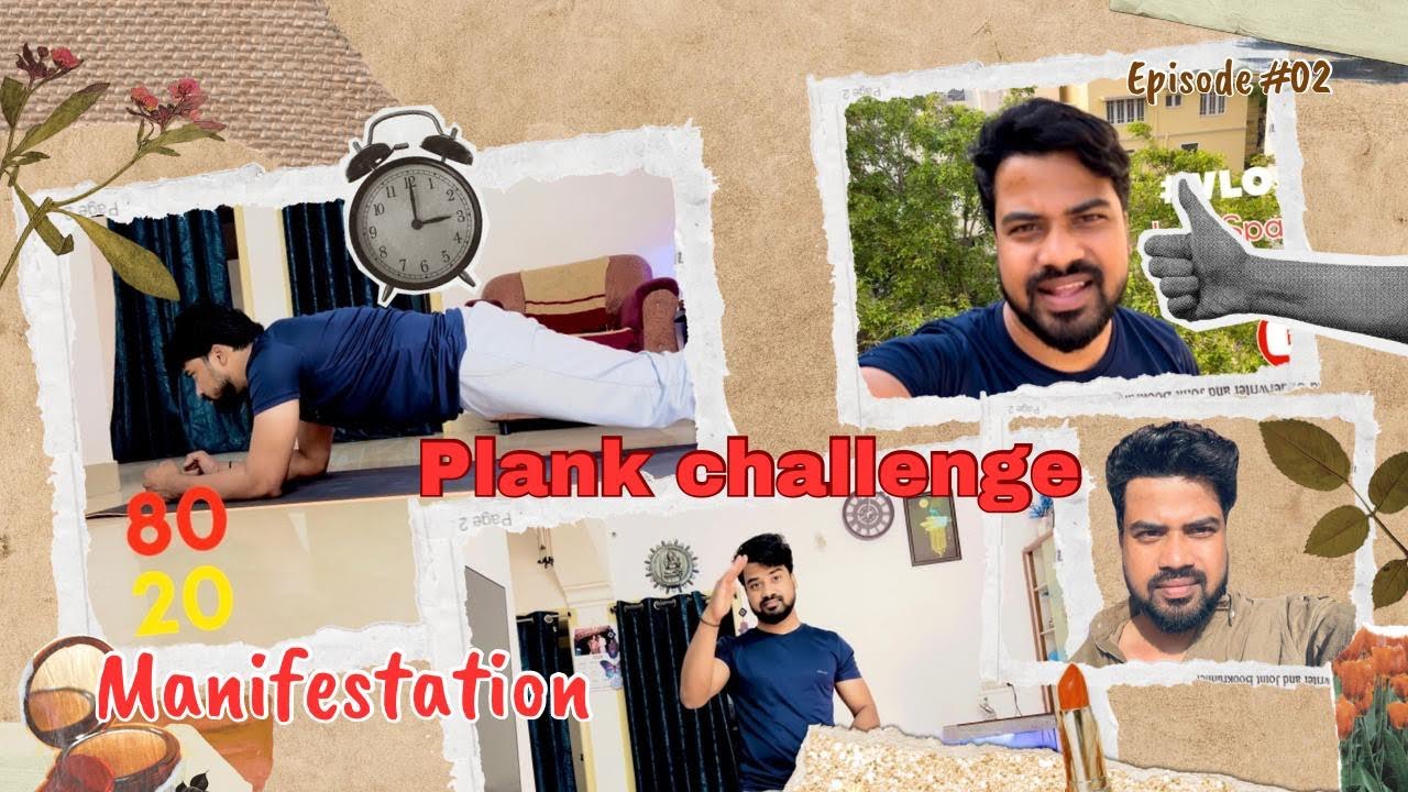 Plank challenge | 80-20 Rule of Manifestation 