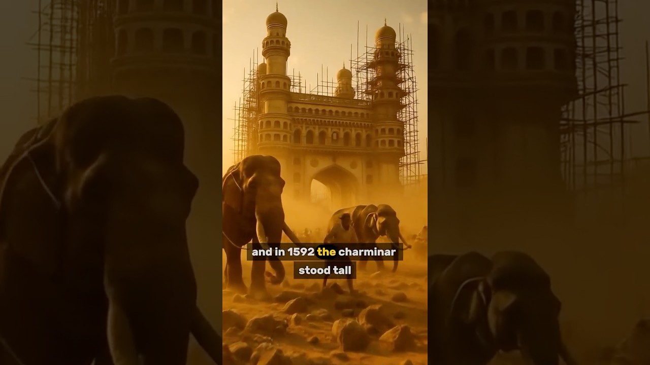Вы знаете, зачем был построен Чарминар? #Хайдерабад #Телангана #Чарминар