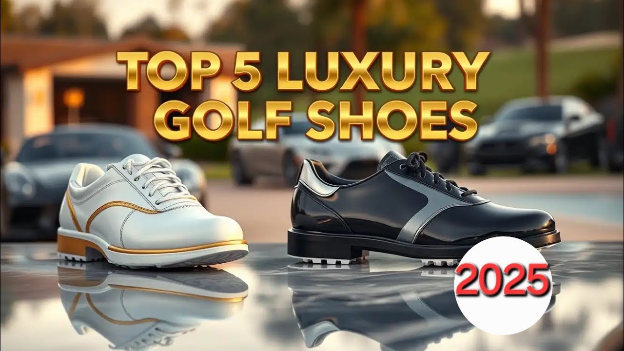 🎯 TOP 5 Luxury Spikeless Golf Shoes  – Comfort, Style & Pro Performance!