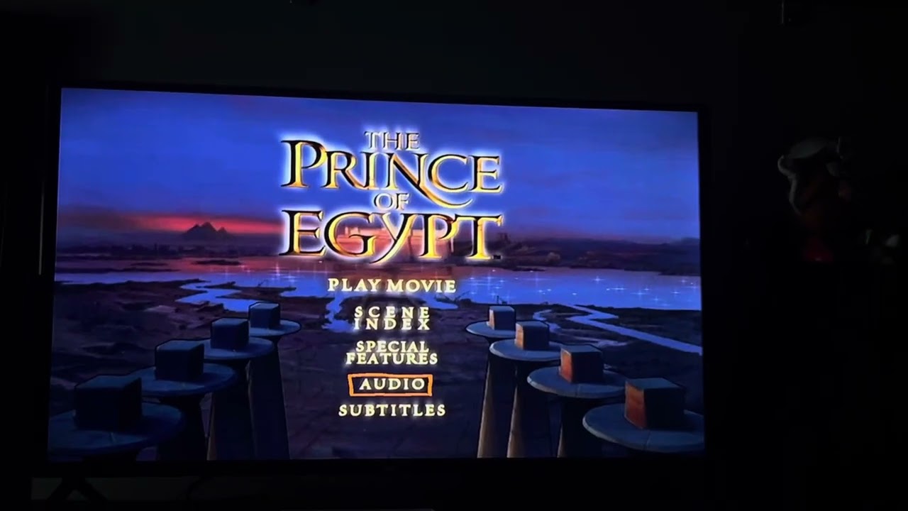 Review of The Prince of Egypt 1999 DVD