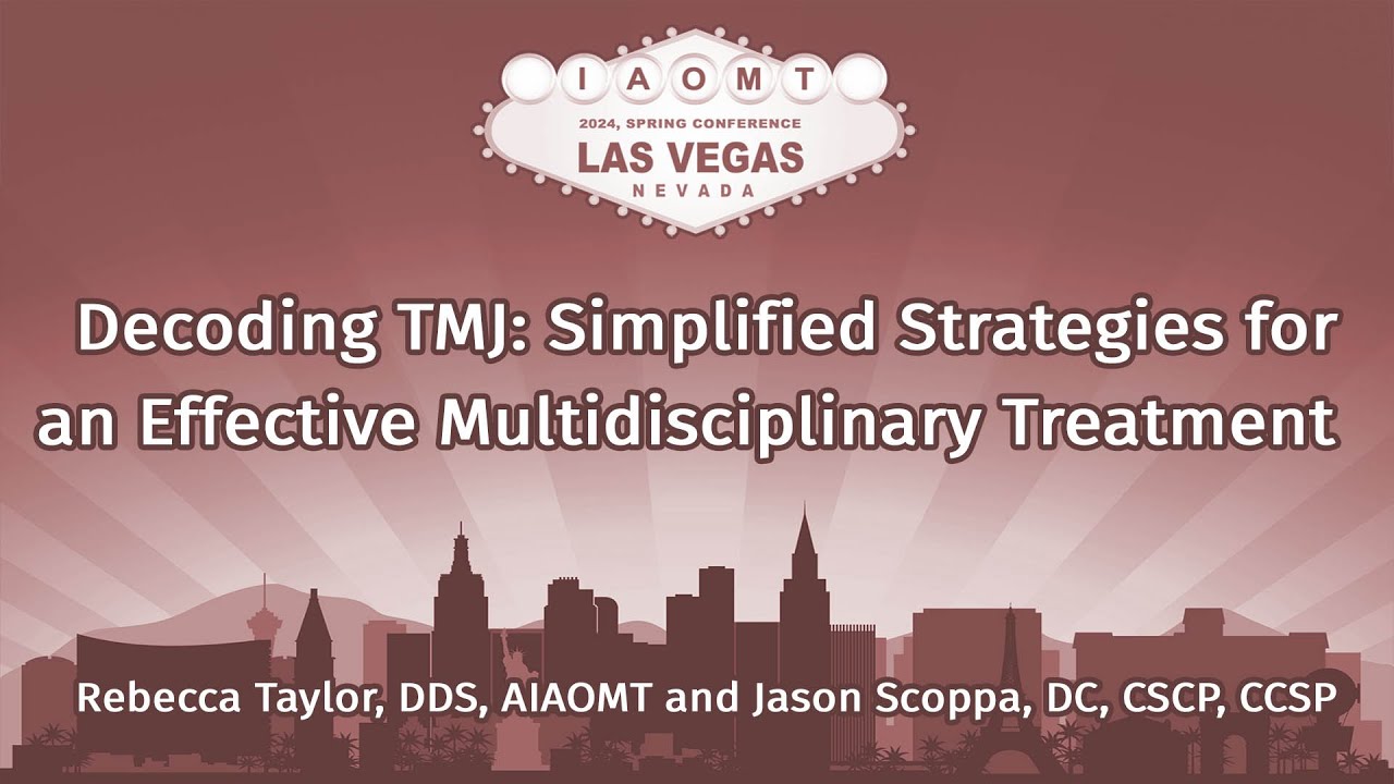 Decoding TMJ: Simplified Strategies for an Effective Multidisciplinary Treatment