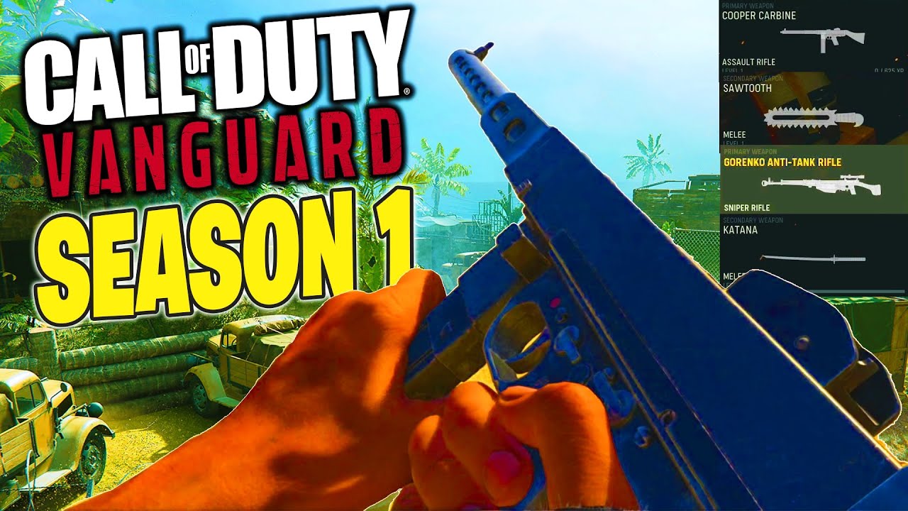 ALL NEW WEAPONS AND MAPS GAMEPLAY IN VANGUARD SEASON 1