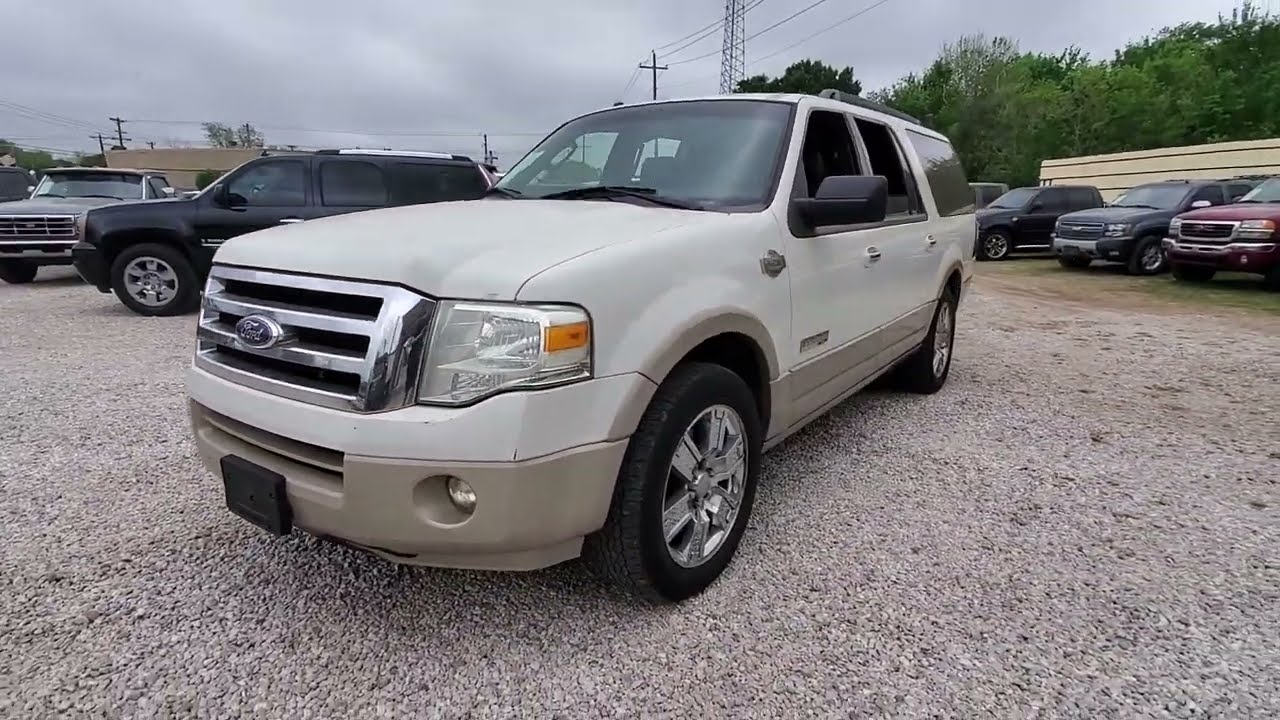 2008 Ford Expedition King Ranch (white) - We Ship Nationwide