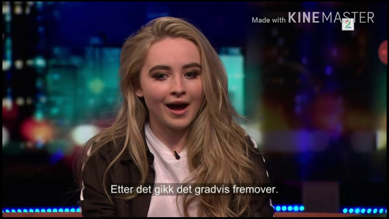Sabrina carpenter |  norway loves you