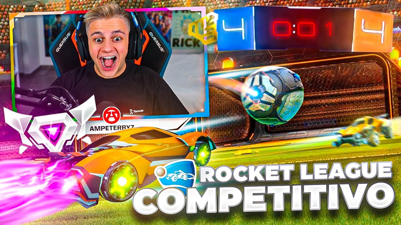 MI PRIMERA VEZ EN COMPETITIVO DE ROCKET LEAGUE.