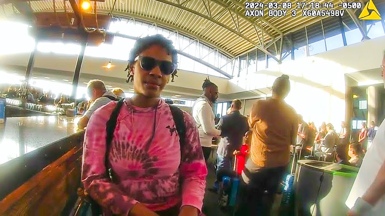 Drunk Lady Cannot Control Herself at Airport Bar, Ends Badly When Cops Arrive