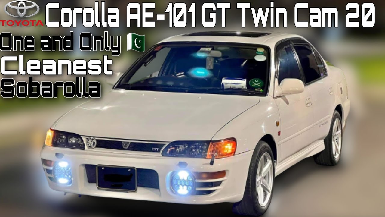 Original Toyota Corolla AE-101 GT Twin Cam 20 | Most Loaded Machine | All OEM Modification #carshunt