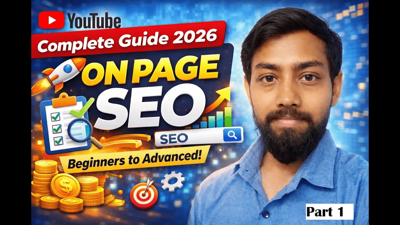 ON Page SEO Complete Guide 2026 | Beginner to Advance | Part 1 | Vishwajeet Gautam