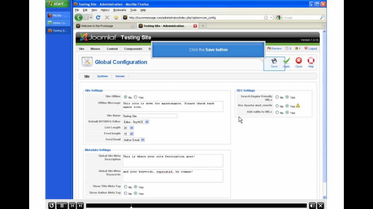 EASY Step By Step Tutorial - How To Build A Site Using Joomla