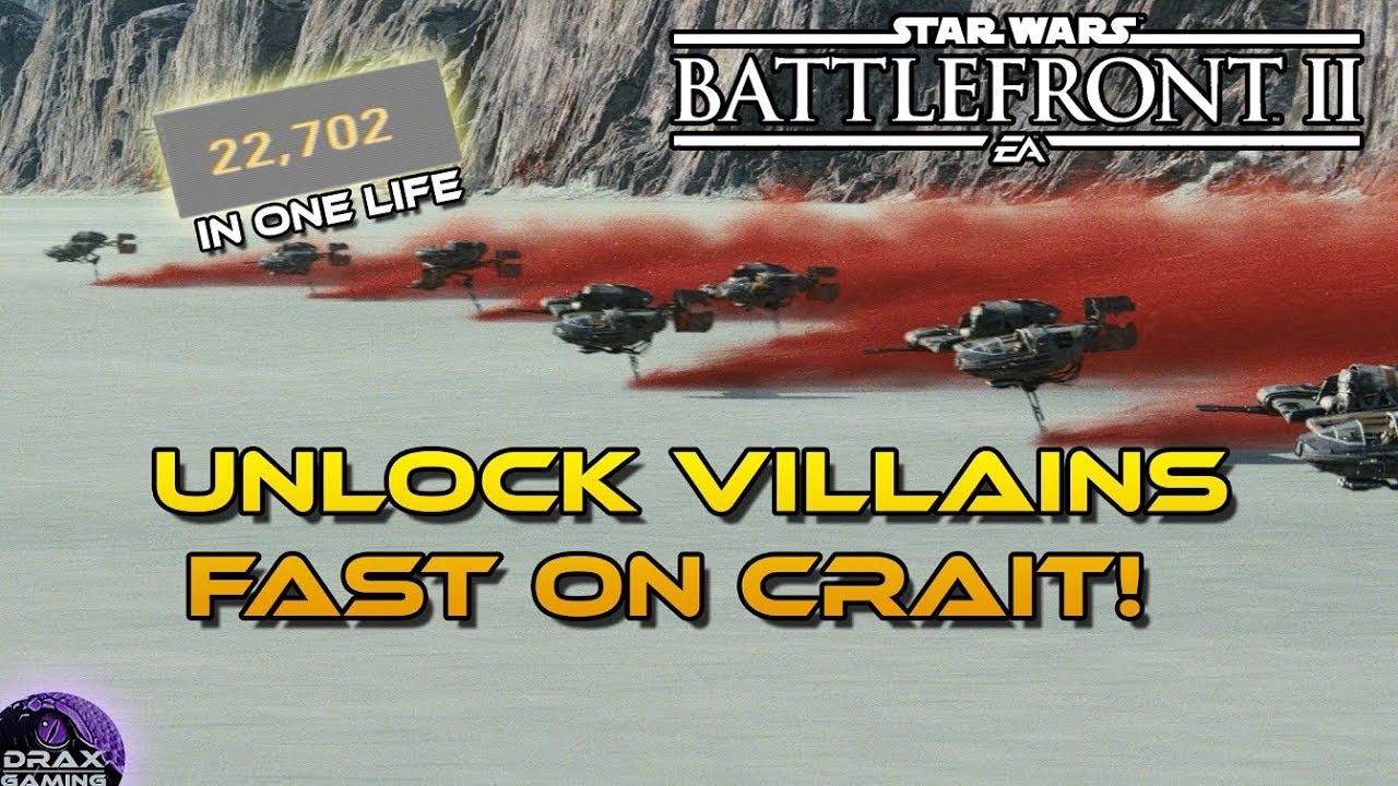 Easy BATTLE POINTS on CRAIT! | Star Wars Battlefront 2 First Order Victory Gameplay 1440p