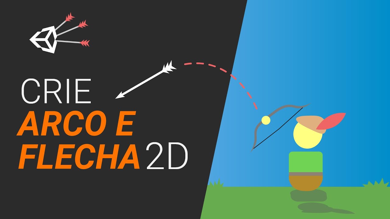 Como criar arco e flecha 2D no Unity - Tutorial