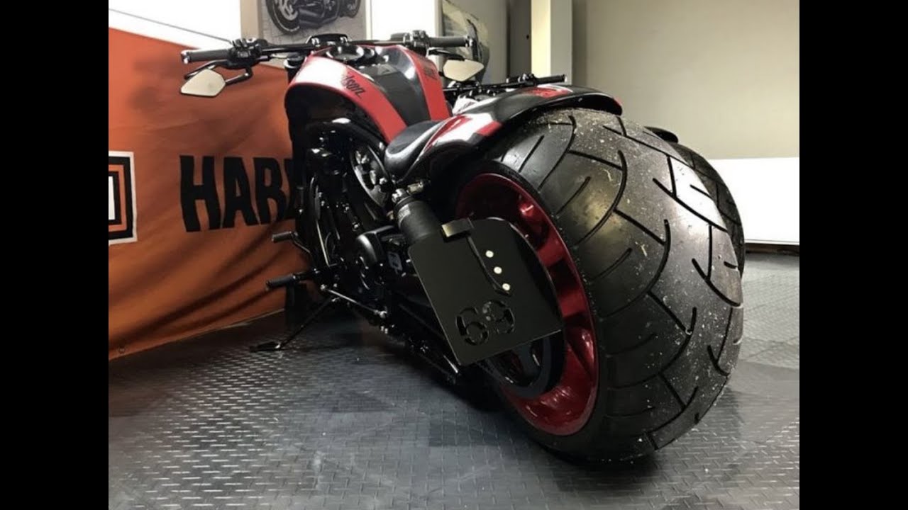 Harley Davidson, V Rod, custom, disassembling v rod for paint and body kit   [ part 1]