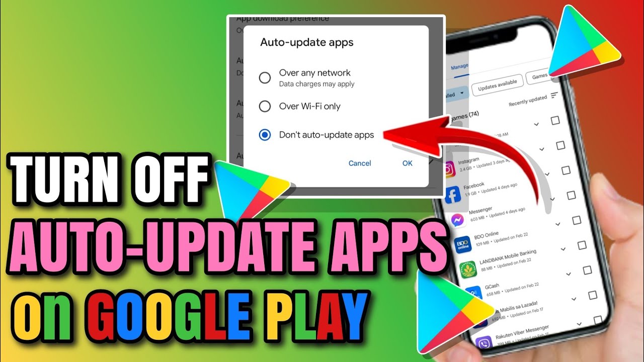 PAANO ITURN OFF ANG AUTO-UPDATE APPS SA GOOGLE PLAYSTORE | Riencyll Cabile