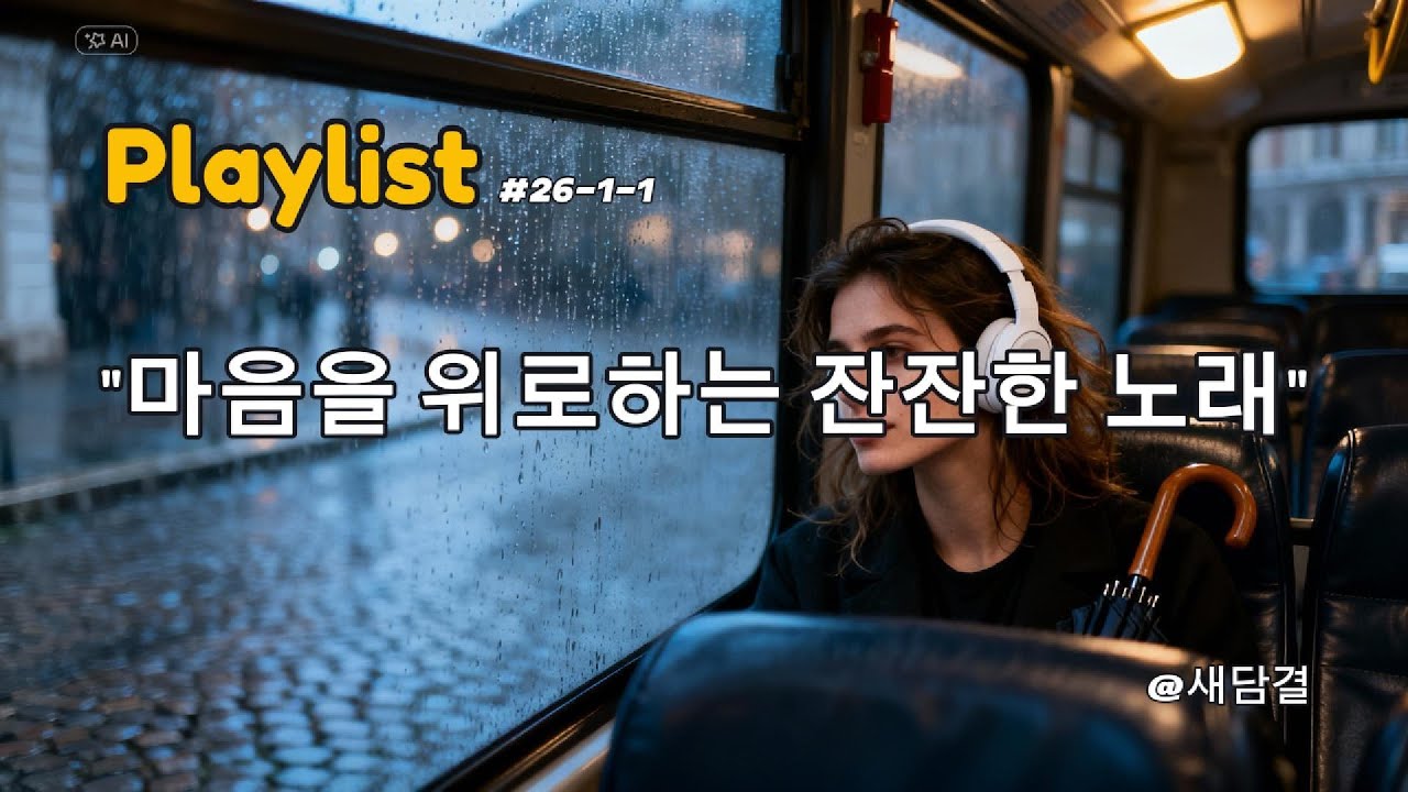 새벽 감성 힐링 음악 🌙 잠들기 전 마음을 위로하는 잔잔한 플레이리스트