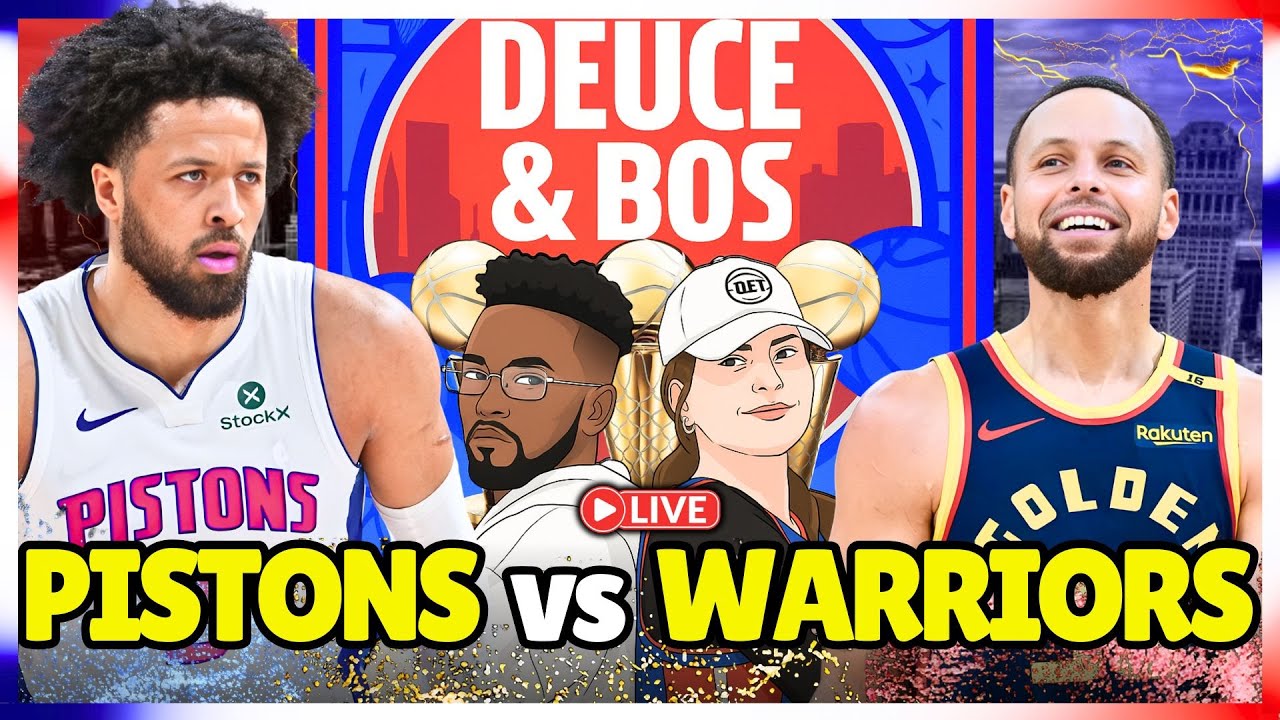 Pistons Look To Bounce Back vs Warriors!
