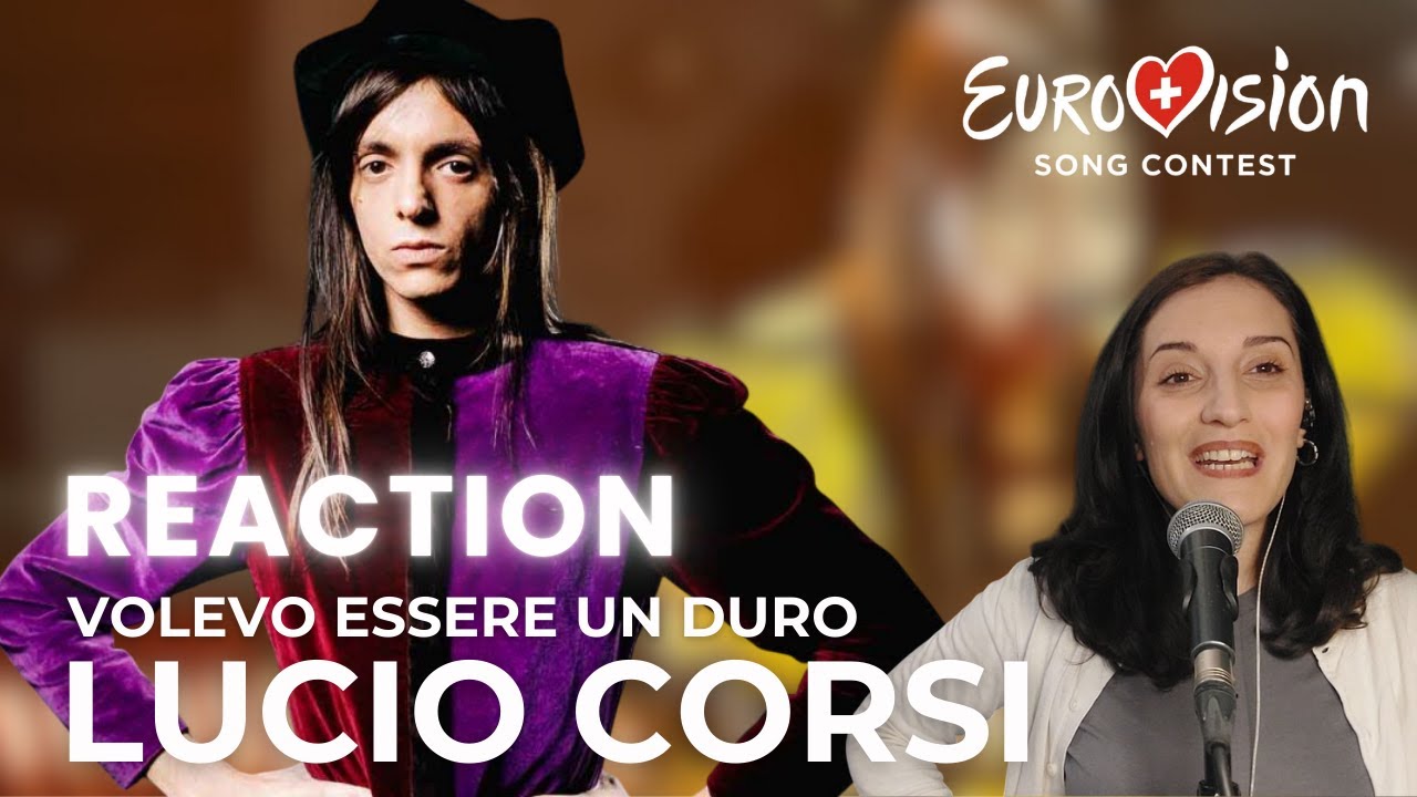 Vocal Coach Reacts to Lucio Corsi - Volevo Essere Un Duro | Italy Eurovision 2025