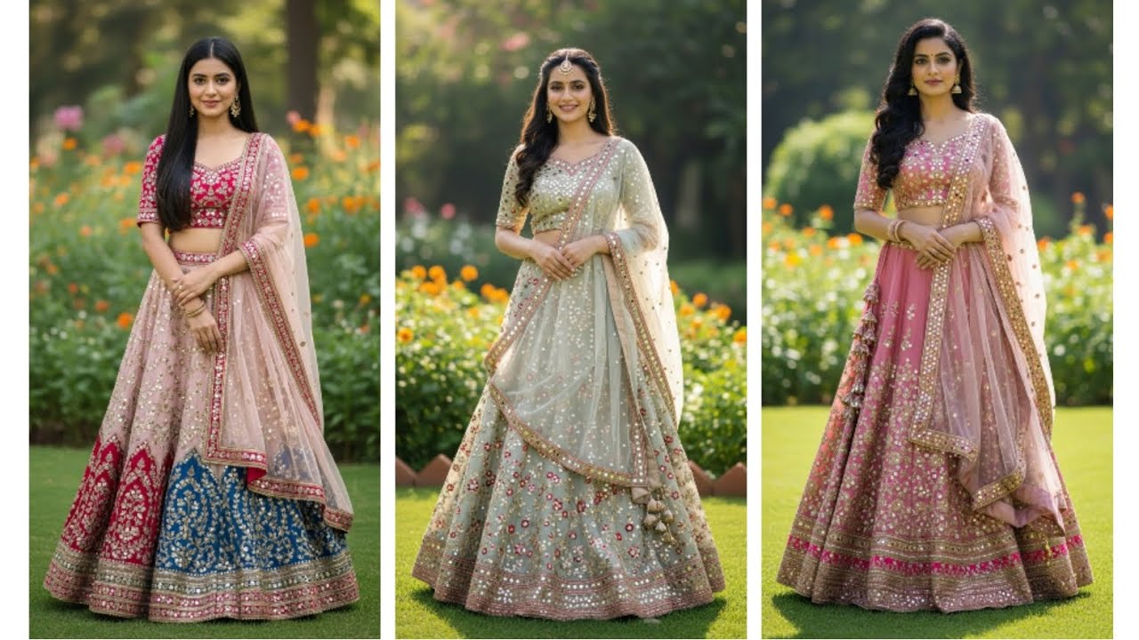 Trending Bridal Lehenga Designs 2026 💃 Latest Wedding Outfit Ideas for Girls