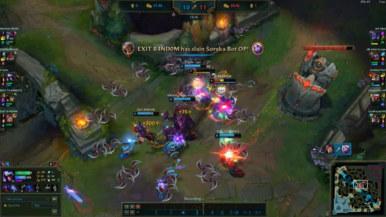 Insane Talon follow engage