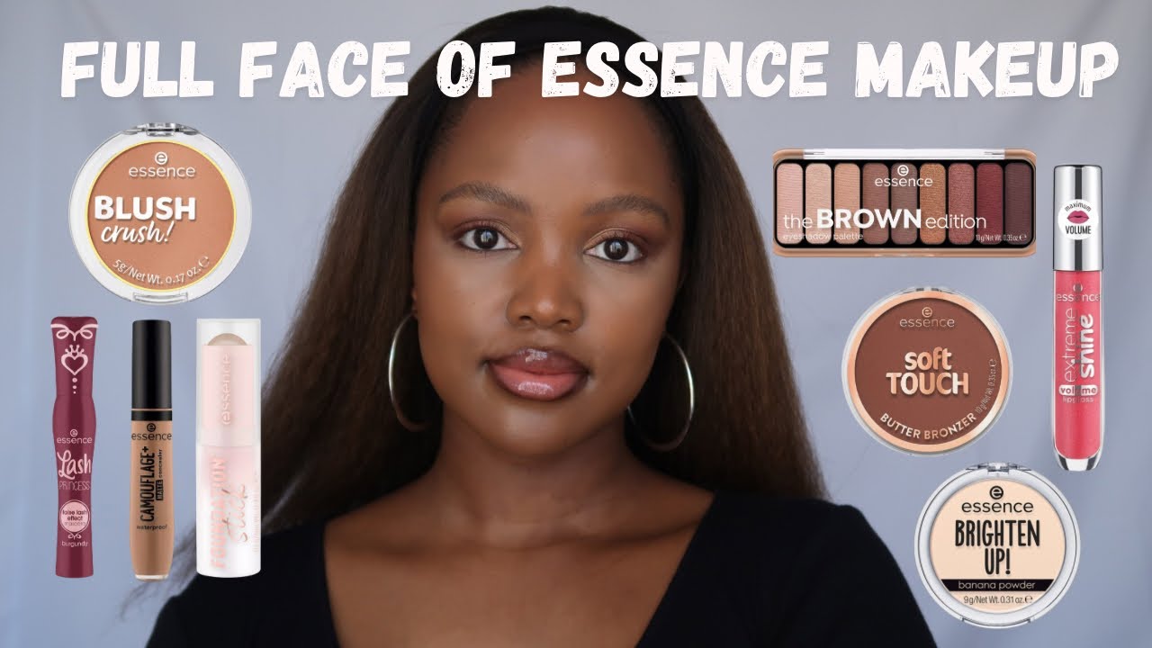 full face of essence cosmetics makeup