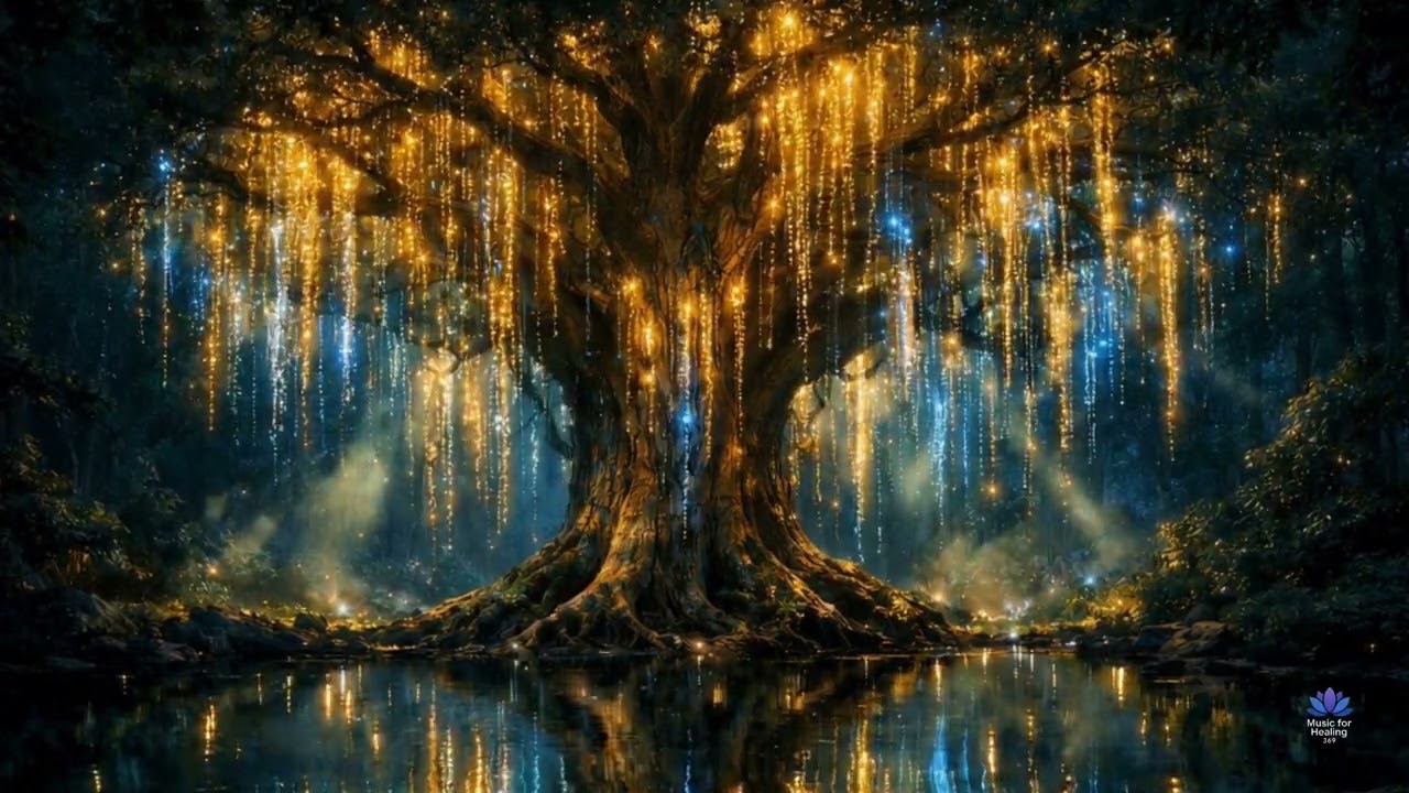 963 Hz Cosmic Tree | Universal Connection, Activate Pineal Gland, Nature's Healing Energy | 8 Hours