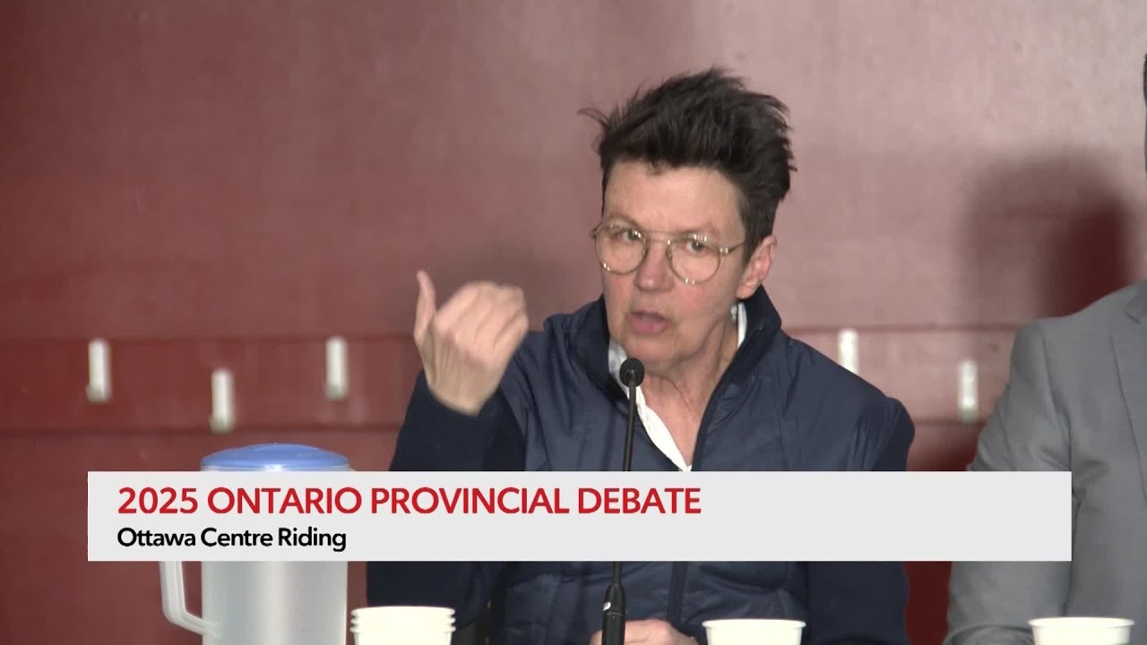 Ottawa Centre:  2025 Ontario Provincial Election Debate | Rogers tv