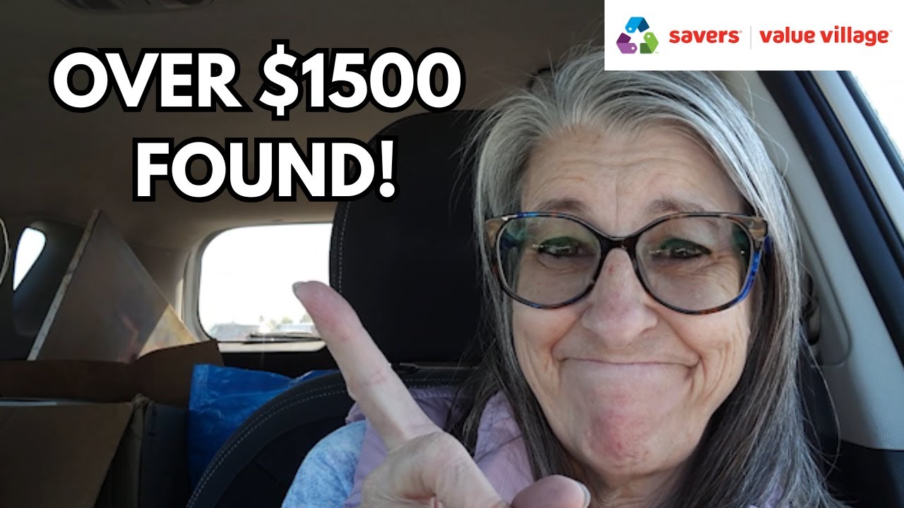 I CAN'T BELIEVE I FILLED MY CART with Over $1500 of Resale Treasures at This Thrift Store