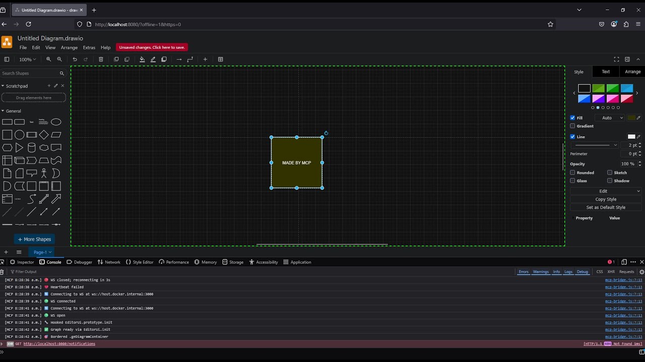 Автоматизированные сетевые диаграммы с помощью DrawIO и pyATS MCP