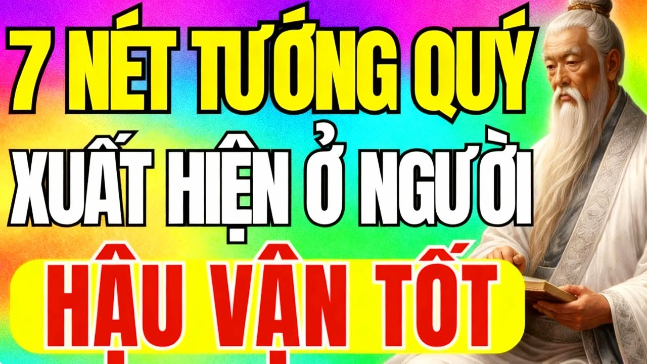 Cổ Nhân Dạy: 7 Nét Tướng Cho Thấy Dấu Hiệu Của Người Có Hậu Vận Tốt Về Sau