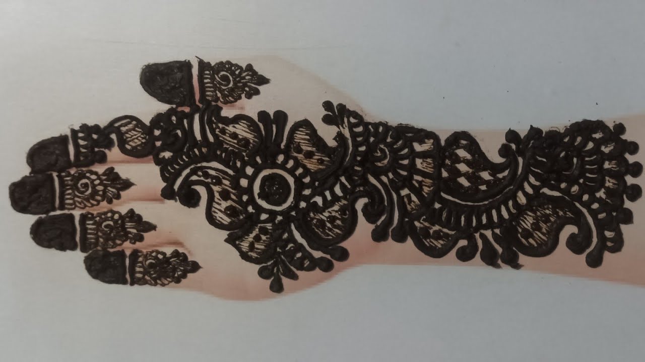 Very easy full hand mehndi design | mehndi designs#mehndi #easymehndi #simplemehndi #mehndidesign 