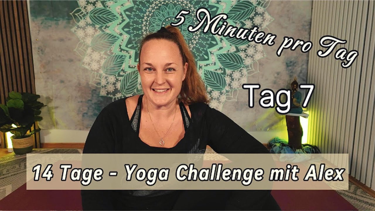 Tag 7 von 14 | 5 Minuten sanftes Yoga – bewegliche Wirbelsäule | 14-Tage #YogaChallenge 