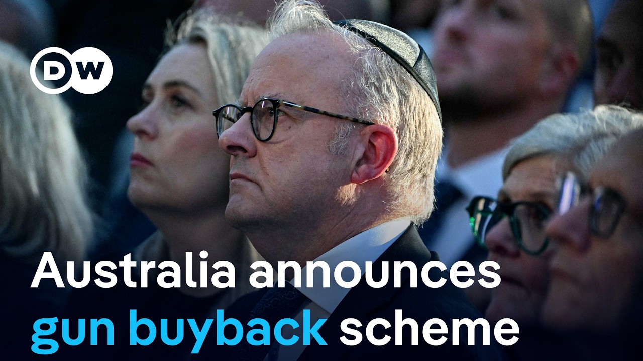 Australia's PM Anthony Albanese announces gun buyback scheme after Bondi beach shooting | DW News