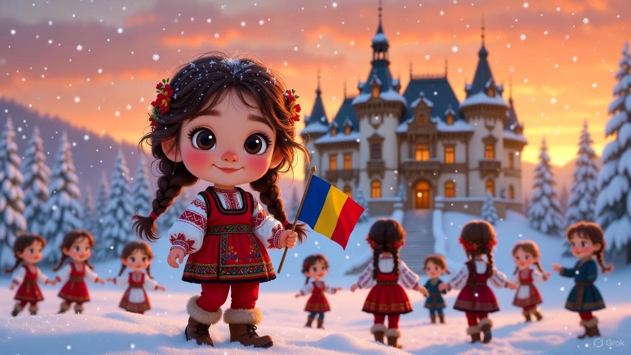 Pui de Românaș – Româncuța Mândră |  La Mulți Ani România! 🇷🇴
