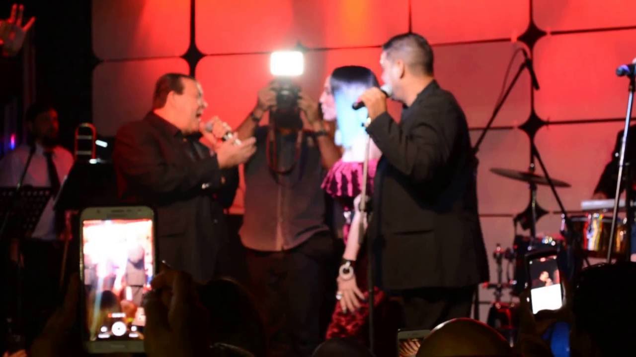 ivy Queen sorprendió en el concierto de Tito Rojas siempre sere
