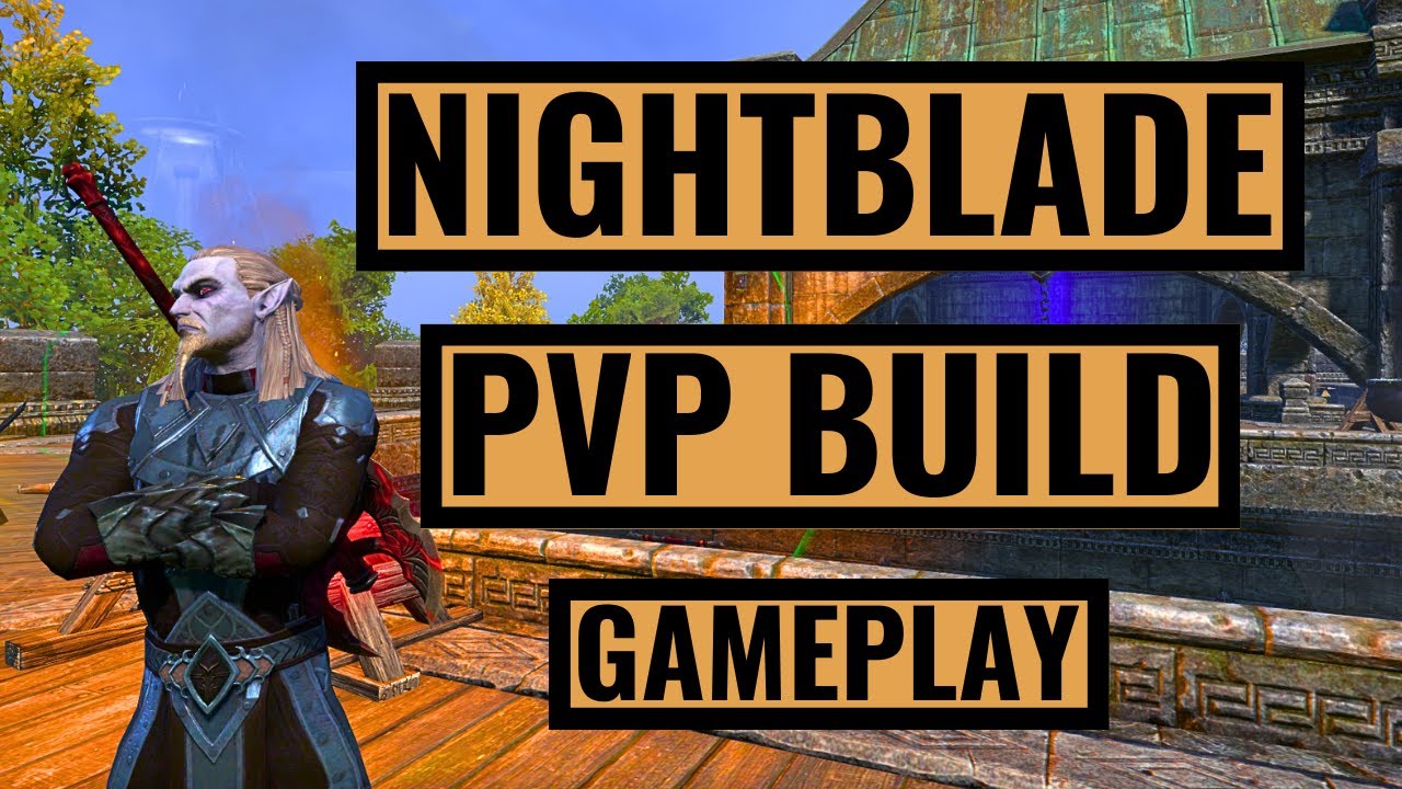 Elder Scrolls Online Nightblade PvP Build Gameplay