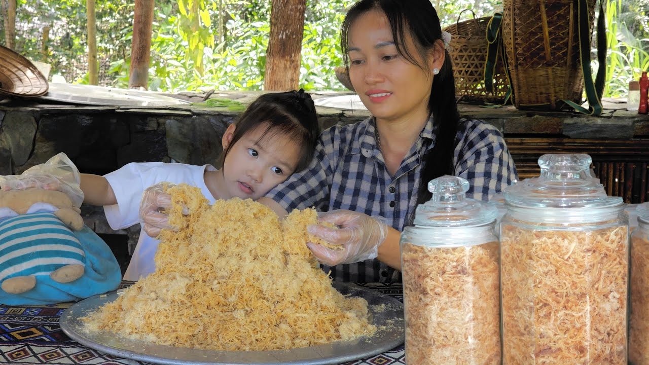 Homemade Chicken Floss Recipe | Soft, Fluffy & Perfect for the Whole Family | Ly Phuc An