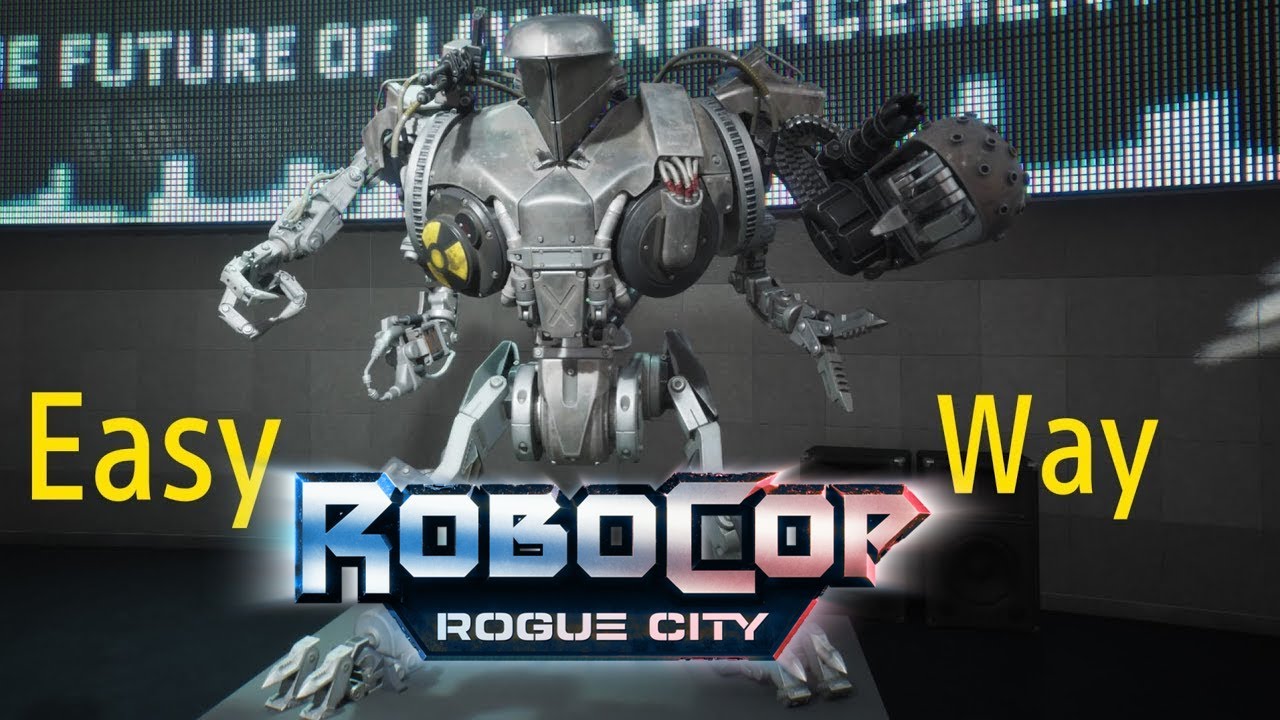 🍀 Robocop: Rogue City ➤ Easy Strategy to Kill Final Boss