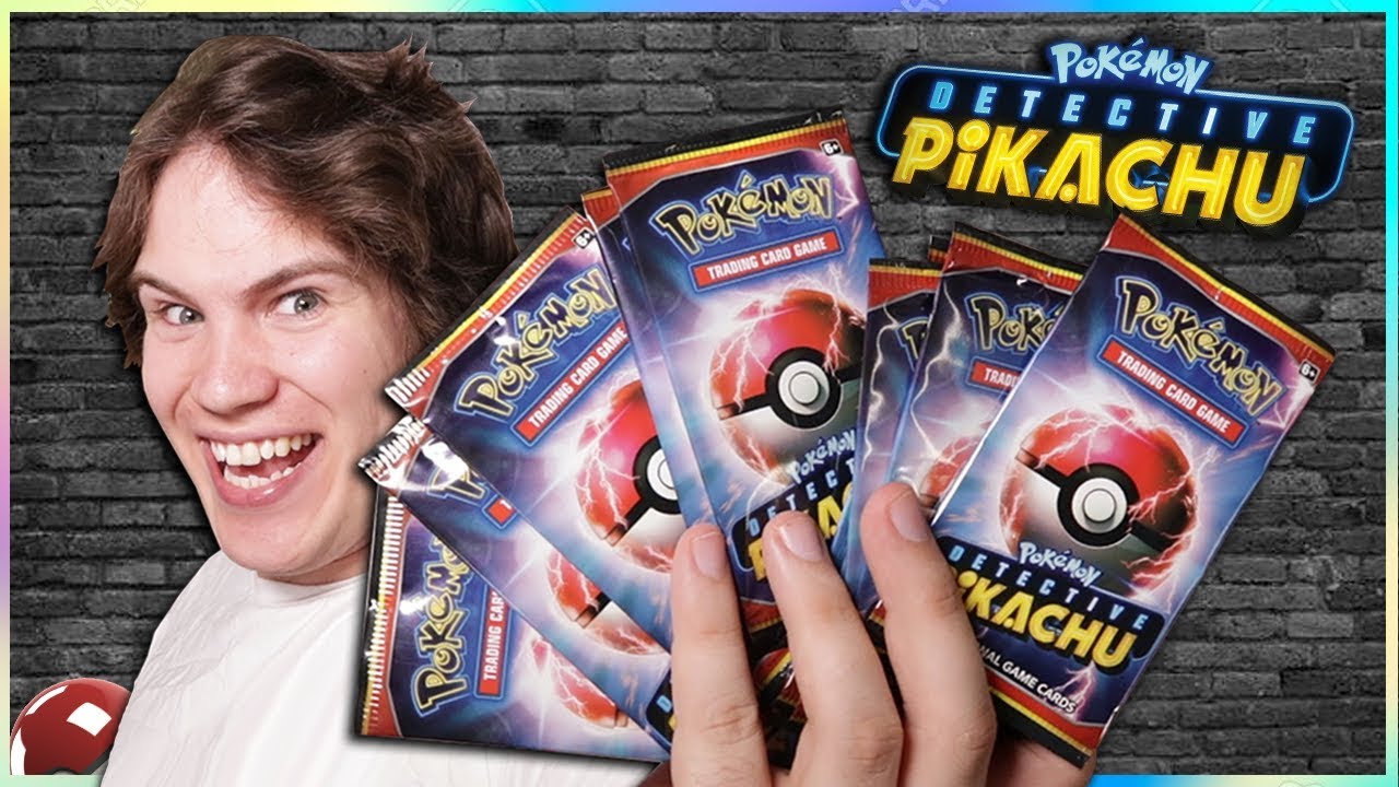 Opening 13 Detective Pikachu Booster Packs!