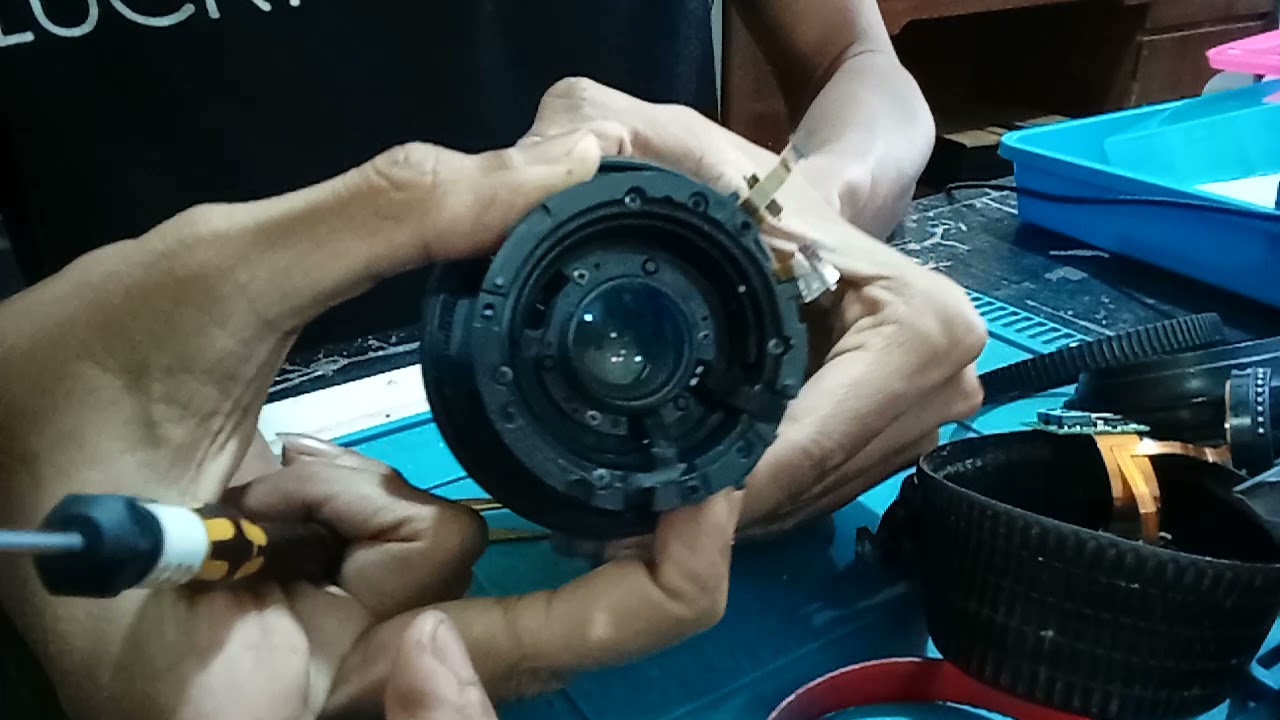 BONGKAR lensa Nikon 18-105