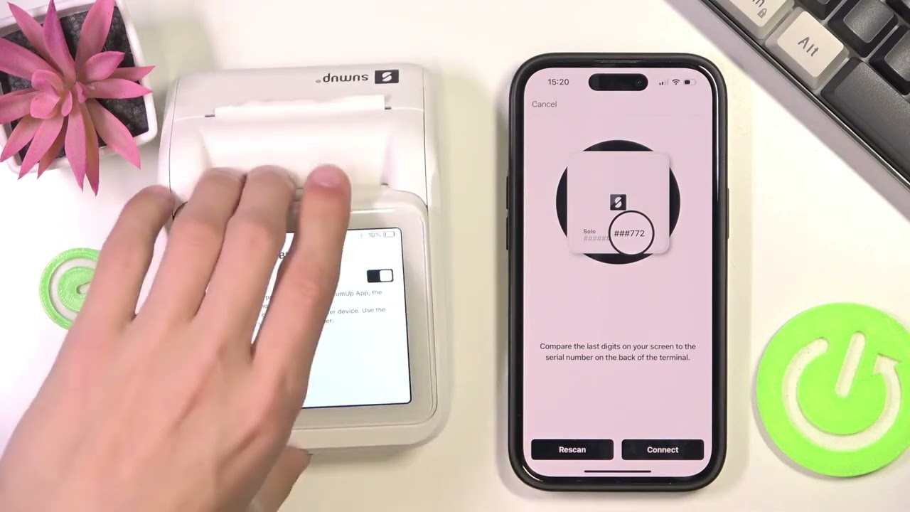 SumUp Solo – So verbindest du den Kartenleser mit der App