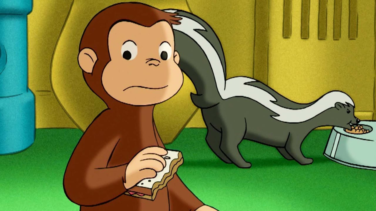 Não Assuste o Gambá! 🐵 George, o Curioso 🐵 Desenhos Animados