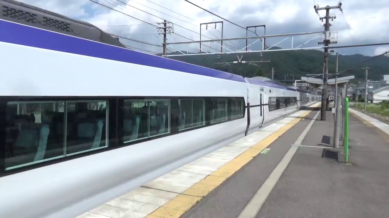 JR中央本線 下諏訪駅 列車発着・通過シーン集 2020.8.02