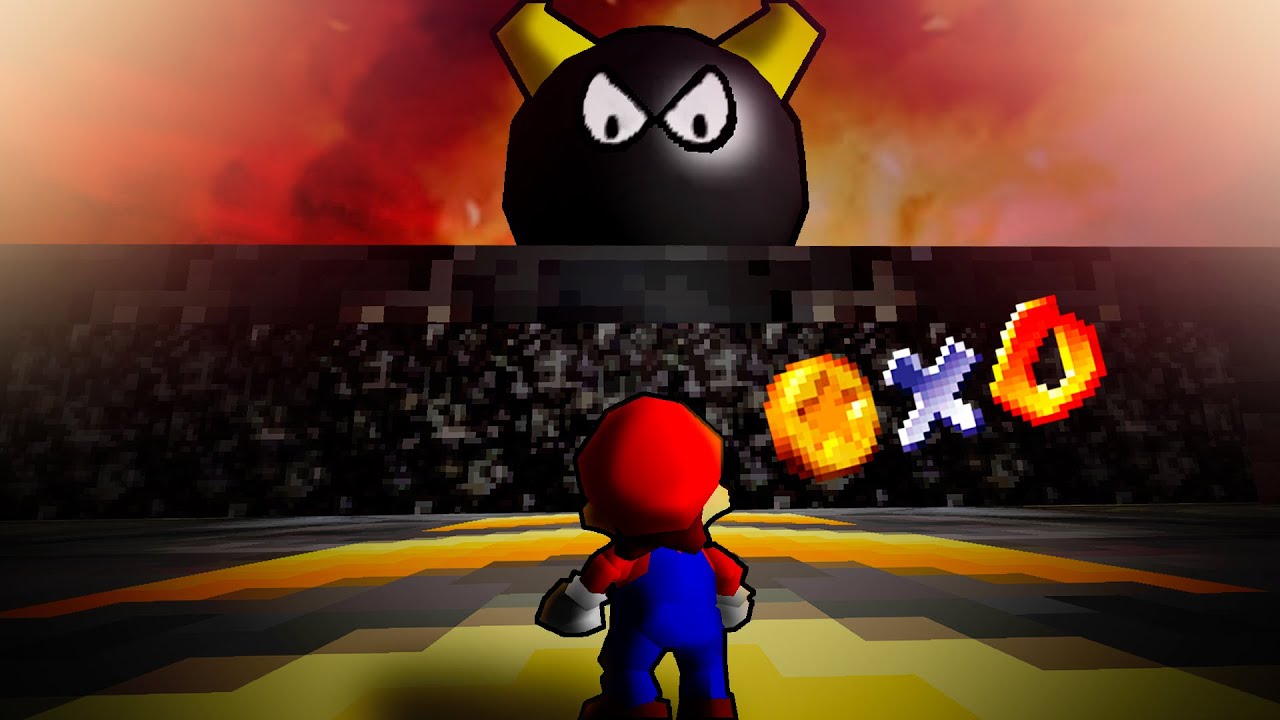 MARIO 64 pero CADA MONEDA me hace MAS GRANDE